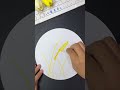 Children's paintings in autumn, simple drawings, handmade DIY, creative handmade children's crea