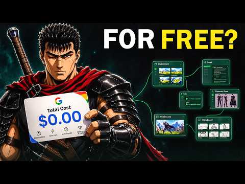 How to Make AI Anime for FREE with Google Flow