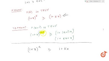 Prove that `(1+x)^ngeq(1+n x),` for all natural number n, where `x gt -1.`...