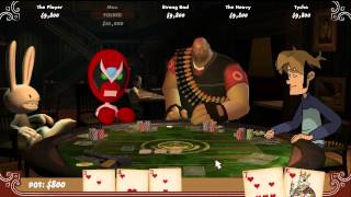 Poker Night at the Inventory in a nutshell. Impressions/Commentary