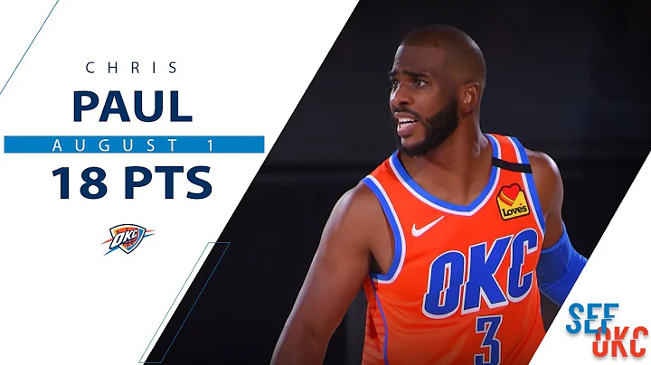 Chris Paul's Full Highlights: 18 PTS, 7 REB, 7 AST vs Jazz | 2019-20 NBA Season - 8.1.20