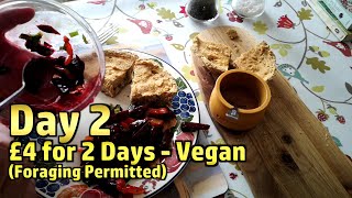 Limited Budget Challenge: 2 days, £4, Ambient Vegan, with Foraging  Day 2