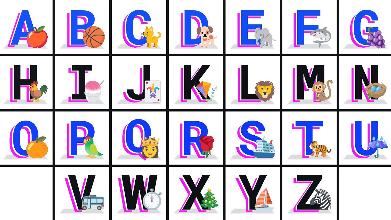 ABCD abcd एबीसीडी | ABC Rhymes Song | A to Z , abcdefgh | Alphabet ...