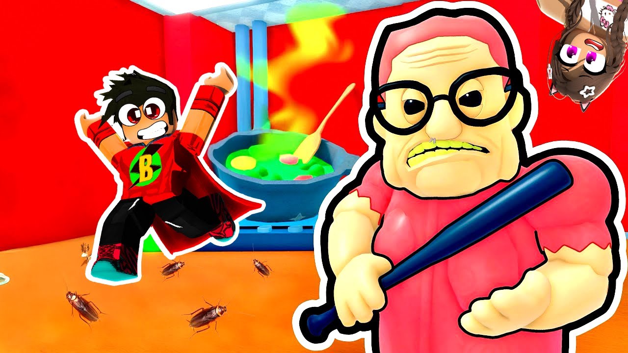 ÇILGIN BABAANNE BİZE TUZAK KURDU! BABİ İLE KAÇTIK 😅 Roblox