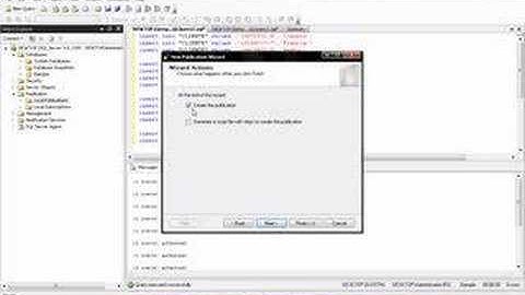 Replicacion de tipo snapshot