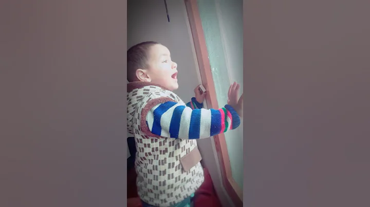 Little Sawud calling chuuha ( rat) from the window