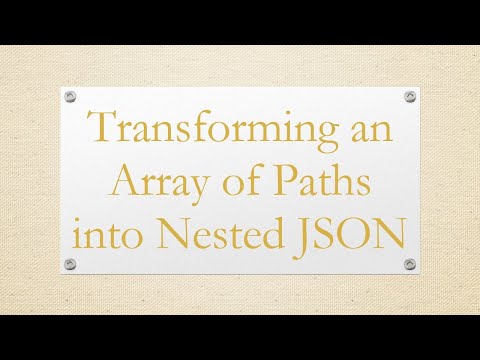Transforming an Array