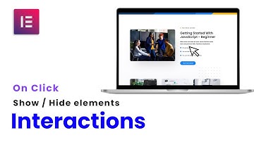 Elementor show / hide sections or images on click #NoPlugin - Free