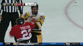 Tom Sestito vs Jordin Tootoo Sep 28, 2016