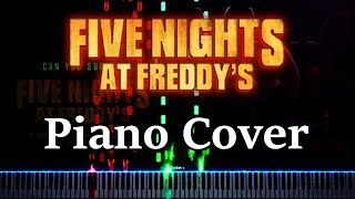Fnaf Movie Opening Credits Theme - Piano Cover