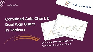 Combined Axis vs Dual Axis Chart in Tableau |Combo Chart |Blended Axis Chart | Data Visualization