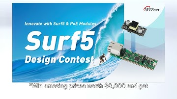 Win $6,000 in the Ultimate IoT Design Contest! Get a FREE $15 Sample Now! | Surf5 Design Contest