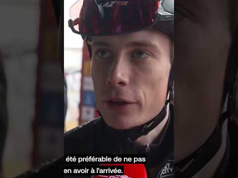 Vingegaard doute de l'intérêt de l'organisation pour la sécurité des coureurs #shorts #cycling