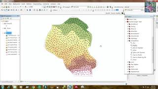 IDW and Kriging Interpolation | Contour Map Generation from Spot Height Data in Arc GIS