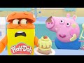 Peppa Pig Official Channel | Peppa Pig's Funny Cake | Play-Doh Show Stop Motion