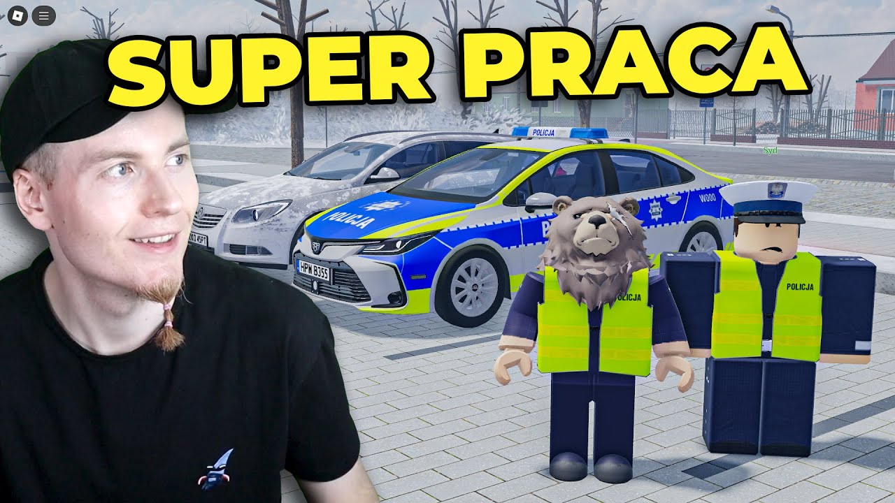 JAK ZOSTAĆ POLICJANTEM w PCD - Hogaty i Syd w Roblox - Polish Car Driving