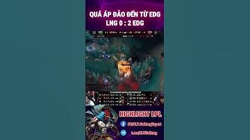 Quá Áp Đảo Đến Từ EDG | Bình Luận Viên Gà Rừng | Trực Tiếp LPL 2025 | LNG VS EDG