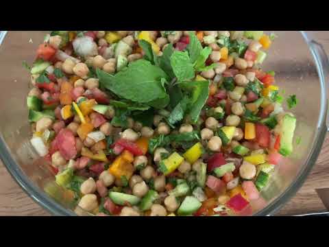 Balila Lebanese Chickpea Salad Recipe