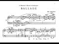 Miniature de la vidéo de la chanson Ballade G-Moll, Op. 23: Largo - Moderato - Con Fuoco