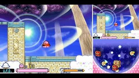 Kirby:  Squeak Squad - Level 3:  Cushy Cloud