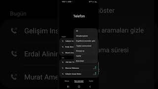 Samsung Telefonlarda Engellenen Numaraları Arama Kaydında Gizlemek İçin Ne Yapmalıyız?