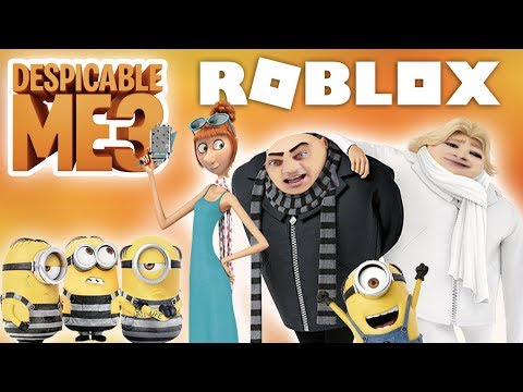 Despicable Me 3 Roblox Adventure Obby Escape The Minions Youtube - roblox escape minions obby part 2 youtube