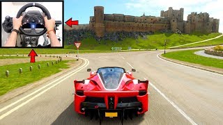 Driving the ferrari fxxk for first time in forza horizon 4 using
logitech g920 steering wheel + gt omega stand cheap games:
https://www.instant...