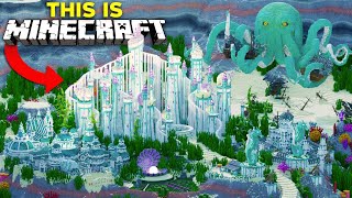 Transforming Minecraft’s Ocean Into An EPIC Underwater Kingdom!