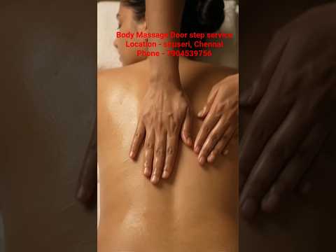 Relaxing Body Oil Massage for Instant Relief
