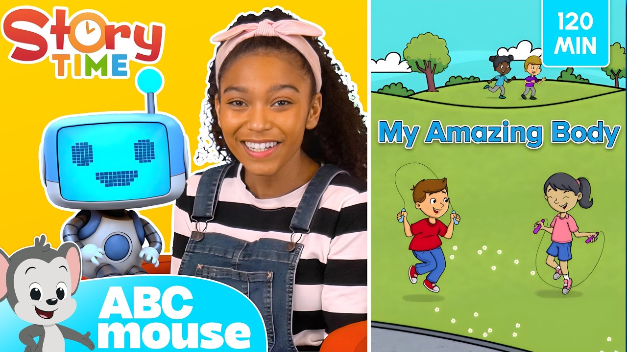 📖 Learn About Your Body + More Reading Fun! | ABCmouse for Kids 👃👂 20 ...