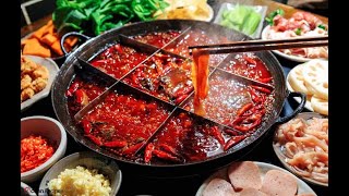 Chinese Hot-Pot.Самая острая еда в Китае.Китайская кухня