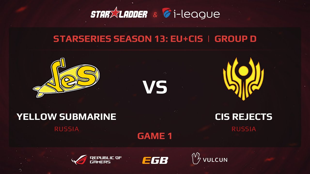 YeS vs CIS.R, StarSeries 13 EU+CIS, Game 1