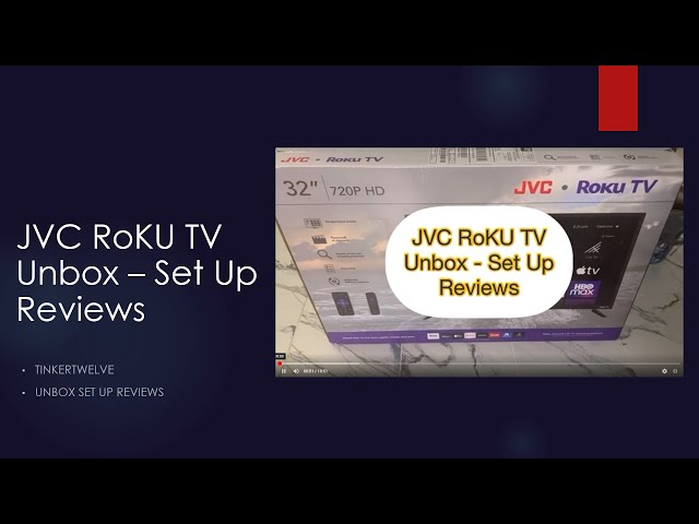 JVC 32 Class HD (720P) Roku Smart LED TV LT-32MAW205 