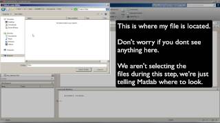 Matlab: Accessing files and directories