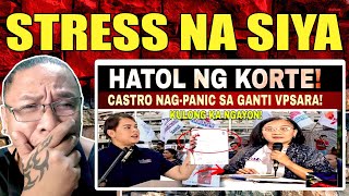 KAKAPASOK LANG! CASTRO NAG PANIC NA MATINDING BAWI NI VP SARA ABSWELTO/REACTION VIDEO