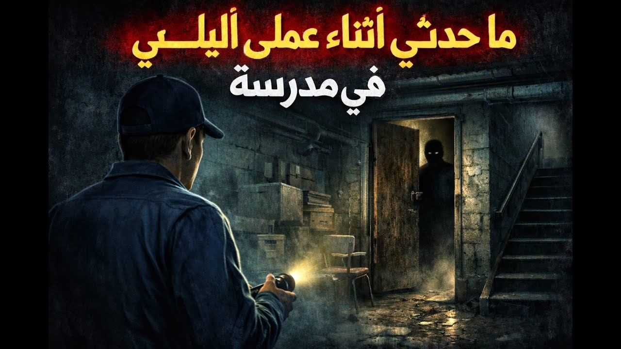 قصة رعب “ما حدث لي أثناء عملي الليلي في مدرسة”