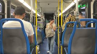 CTA On Board Riding 2007 New Flyer D40LF Bus 1610 on Route 77 Belmont from Kimball to Plainfield