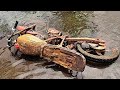 Full restoration 50 years old motorcycle abandoned  rebuild to be incredible cafe racer  timelapse