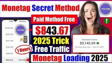 Monetag Earning Secret Method Revealed 2025 | Monetag Loading Method 🤑 Earn Money From Monetag