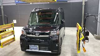 徳島県 三好市 カーコーティング SOUP 新車 ダイハツ タントファンクロス コーティング 3層コート