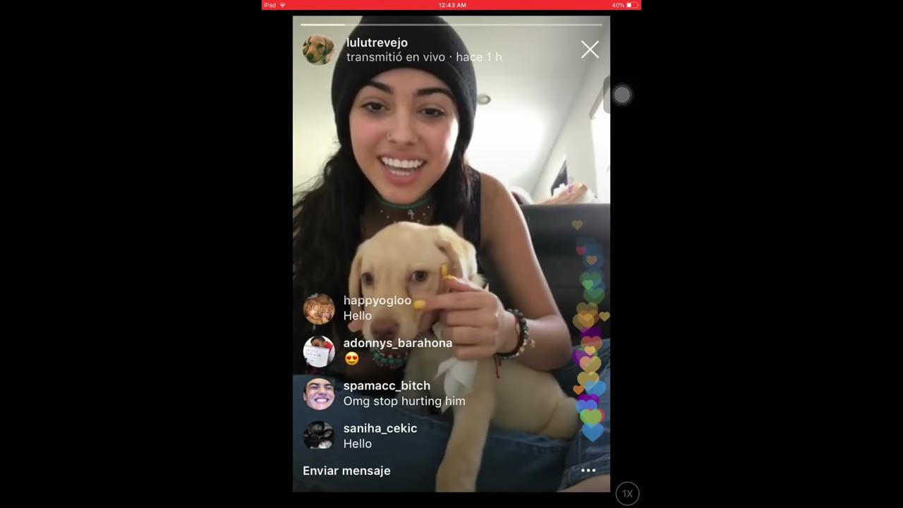Malu Trevejo Getting Eaten Out By Her Dog MALU TREVEJO HURTS HER DOG ON LIVE *REAL* - YouTube
