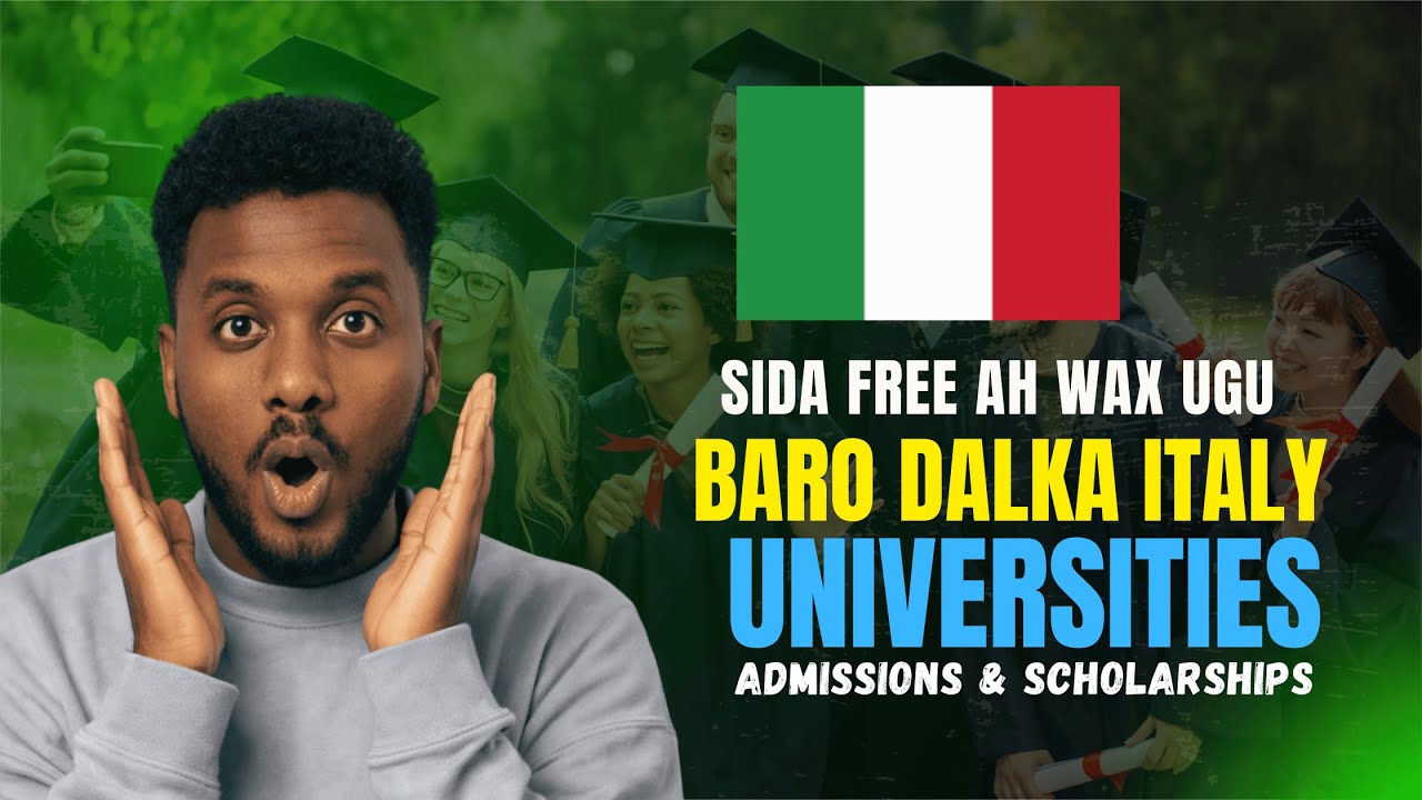 SI FREE AH WAX UGU BARO DALKA TALIYAANIGA: DEEQAHA WAXBARASHO & ADMISSIONS-KA. | SUBSCRIBE