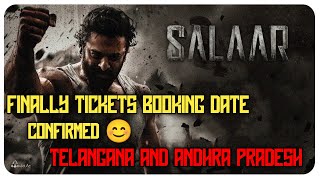 Salaar Movie Tickets Booking Date Confirmed | Salaar Tickets Booking Date Telangana & Andhra Pradesh