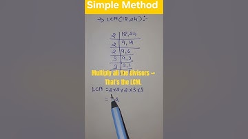 “LCM in Seconds ⏱️ | Simple vs Short Trick”#LCM #MathTricks #MathShorts #LearnMath #MathMadeEasy