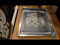 Уникальная паста. Шелкография на стекле. Аналогов нет! Paste silk screened glass etching satin