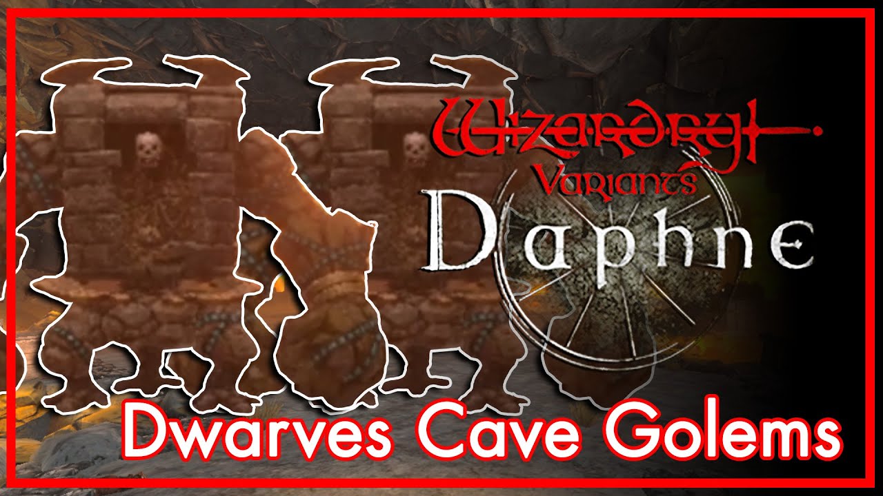 104 Wizardry Variants Daphne - Dwarves Cave Golems *Tool : Ice Axe