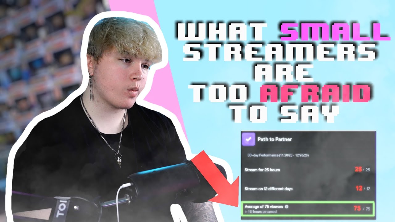 STRUGGLES SMALL streamers face that no one talks about YouTube
