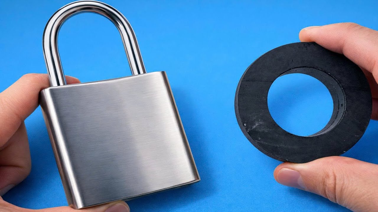 Как открыть дверь с помощью магнита — этот секрет известен далеко не всем!