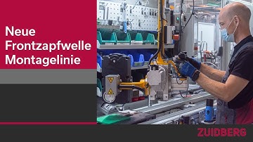 Neue high-tech Frontzapfwelle montagelinie | Zuidberg Frontline Systems