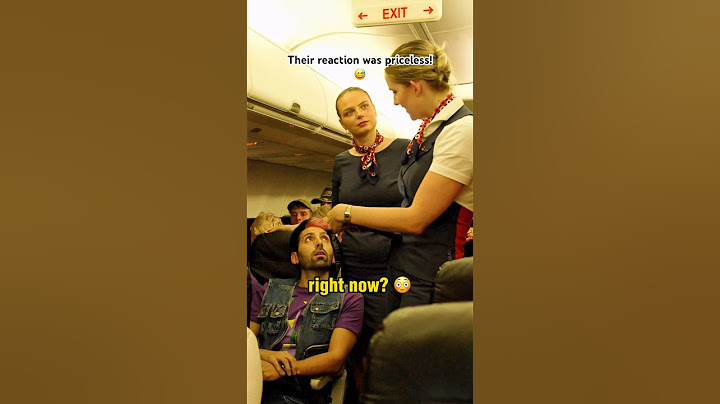 HILARIOUS: We Surprise A Flight Attendant With A Pick-Up Line 😅 #shorts